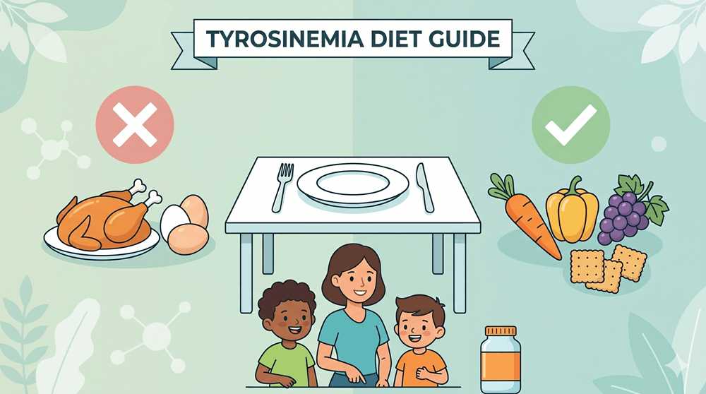 Tyrosinemia Diet Guide: Foods to Avoid, Nutrition Tips & Meal Planning for Children